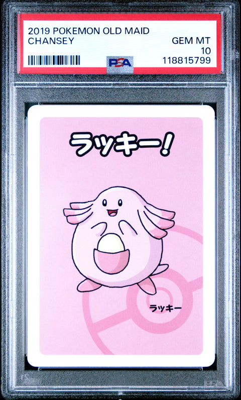 2019 Pokemon Old Maid Chansey # PSA 10