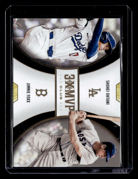 2025 Topps Welcome to the Club: 3X MVP #D11 Shohei Ohtani / Jimmie Foxx Duals