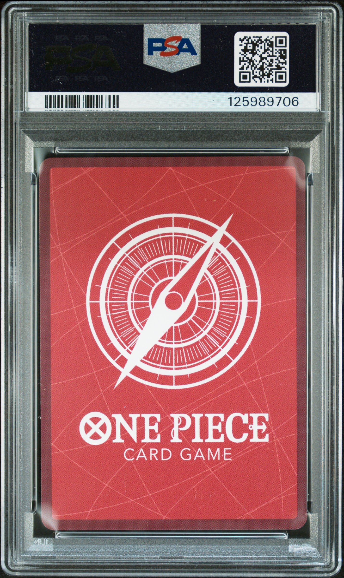 2025 One Piece Promos #010 Monkey D. Luffy Dodgers X One Piece Night PSA 10