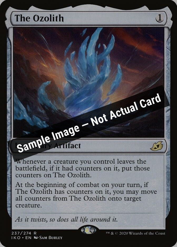 Magic,Ikoria: Lair of Behemoths,The Ozolith - 237,Normal,Lightly Played — Sample Image, Not Actual Card