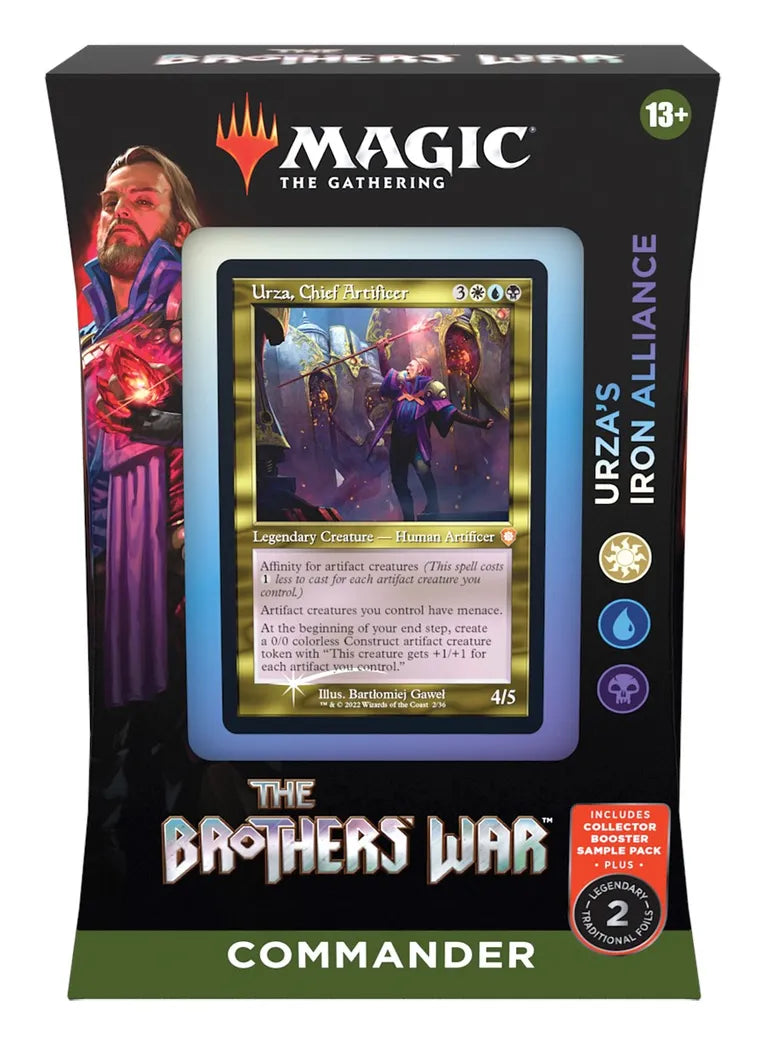 Magic: The Gathering - The Brothers' War Commander Deck - Urza's Iron Alliance