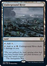 MTG The Brothers' War Underground River
