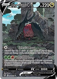 pokemon SWSH12: Silver Tempest Regidrago V (Alternate Full Art)