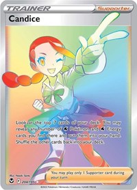 pokemon SWSH12: Silver Tempest Candice (Secret)