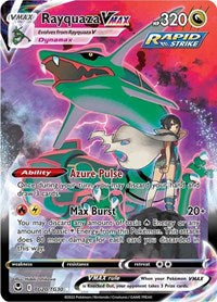 pokemon SWSH12: Silver Tempest Trainer Gallery Rayquaza VMAX