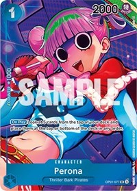 One Piece Romance Dawn Perona (Box Topper)