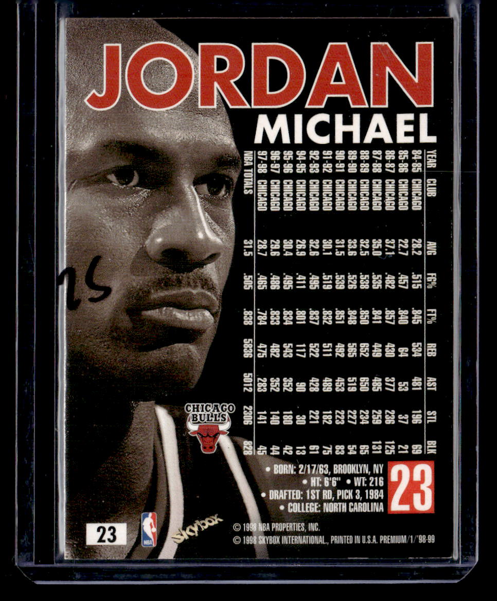 1998-99 SkyBox Premium #23 Michael Jordan