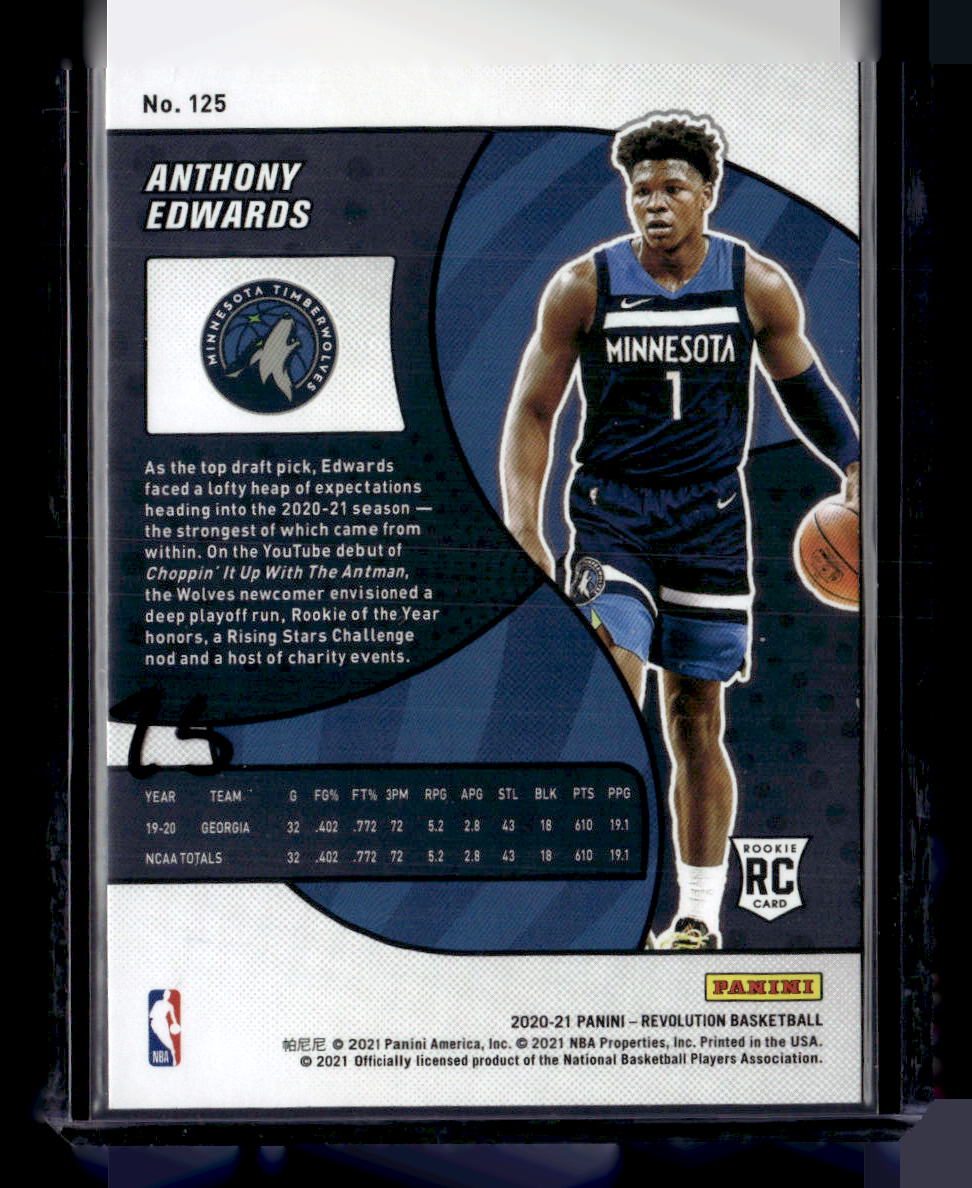 2020-21 Panini Revolution #125 Anthony Edwards
