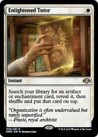 MTG Dominaria Remastered Enlightened Tutor