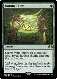 MTG Dominaria Remastered Worldly Tutor