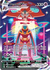 Pokemon Crown Zenith: Galarian Gallery Deoxys VMAX