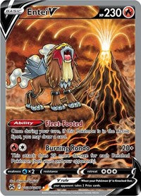Pokemon SWSH: Crown Zenith: Galarian Gallery Entei V