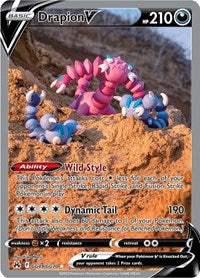 pokemon Crown Zenith: Galarian Gallery Drapion V