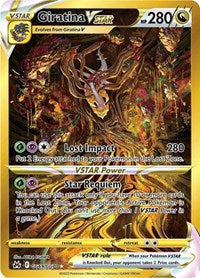 pokemon Crown Zenith: Galarian Gallery Giratina VSTAR (Secret)