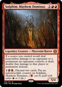 MTG Phyrexia: All Will Be One Solphim, Mayhem Dominus