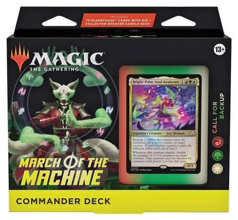 Magic: The Gathering March of the Machine Commander Deck - Call For Backup