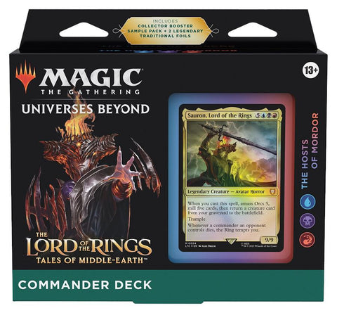 MTG The Lord of the Rings: Tales of Middle-earth Commander Deck - The Hosts of Mordor