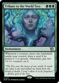 MTG March of the Machine Tribute to the World Tree