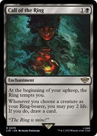 MTG Universes Beyond: The Lord of the Rings: Tales of Middle-earth Call of the Ring
