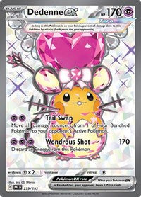 pokemon SV02: Paldea Evolved Dedenne ex - 239/193