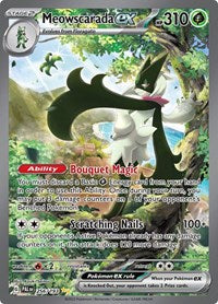 Pokemon SV02: Paldea Evolved Meowscarada ex - 256/193
