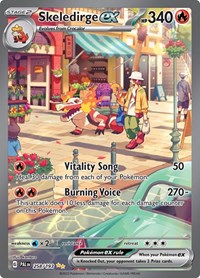 pokemon SV02: Paldea Evolved Skeledirge ex - 258/193