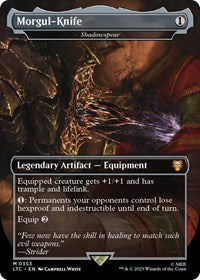 MTG Commander: The Lord of the Rings: Tales of Middle-earth Morgul-Knife - Shadowspear