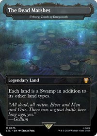 MTG Commander: The Lord of the Rings: Tales of Middle-earth The Dead Marshes - Urborg, Tomb of Yawgmoth