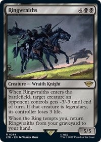 MTG Universes Beyond: The Lord of the Rings: Tales of Middle-earth Ringwraiths
