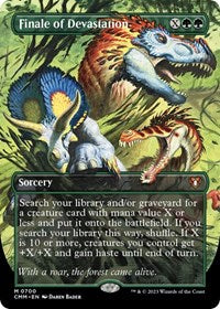 MTG Commander Masters Finale of Devastation (Borderless)