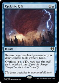 MTG Commander Masters Cyclonic Rift