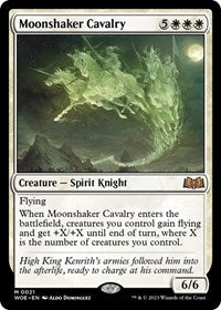 MTG Wilds of Eldraine Moonshaker Cavalry