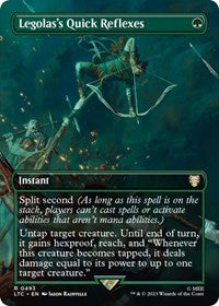 MTG Commander: The Lord of the Rings: Tales of Middle-earth Legolas's Quick Reflexes (Borderless)
