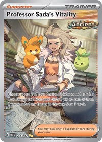 pokemon SV04: Paradox Rift Professor Sada's Vitality - 256/182