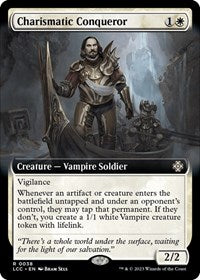 MTG Commander: The Lost Caverns of Ixalan Charismatic Conqueror (Extended Art)