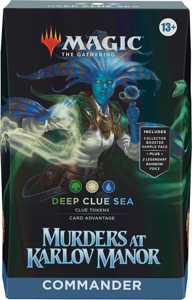 Magic: The Gathering - Murders at Karlov Manor Commander Deck - Deep Clue Sea