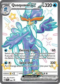 pokemon SV: Scarlet & Violet Promo Cards Quaquaval ex - 084