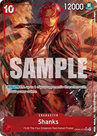 One Piece Wings of the Captain Shanks (Alternate Art)