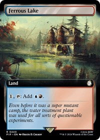 MTG Universes Beyond: Fallout Ferrous Lake (Extended Art)