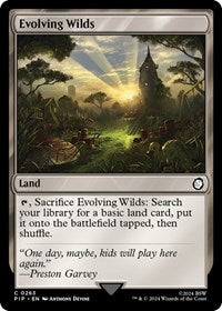 MTG Universes Beyond: Fallout Evolving Wilds