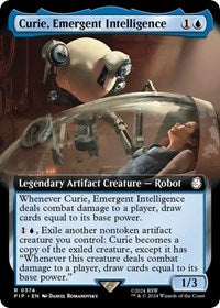 MTG Universes Beyond: Fallout Curie, Emergent Intelligence (Extended Art)
