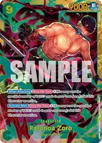 One Piece Wings of the Captain Roronoa Zoro