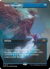 MTG Modern Horizons 3 Strix Serenade (Borderless)