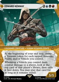 MTG Universes Beyond: Assassin's Creed Edward Kenway (Showcase)