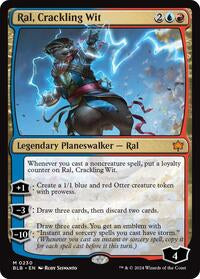 MTG Bloomburrow Ral, Crackling Wit