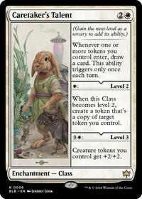 MTG Bloomburrow Caretaker's Talent