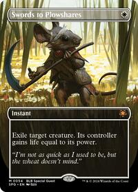 MTG Special Guests Swords to Plowshares (Borderless)