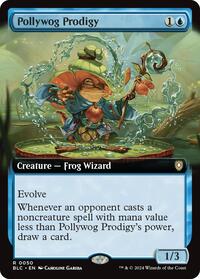 MTG Commander: Bloomburrow Pollywog Prodigy (Extended Art)