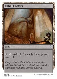 MTG Mystery Booster 2 Cabal Coffers (White Border)