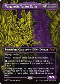 MTG Duskmourn: House of Horror Valgavoth, Terror Eater (Showcase)